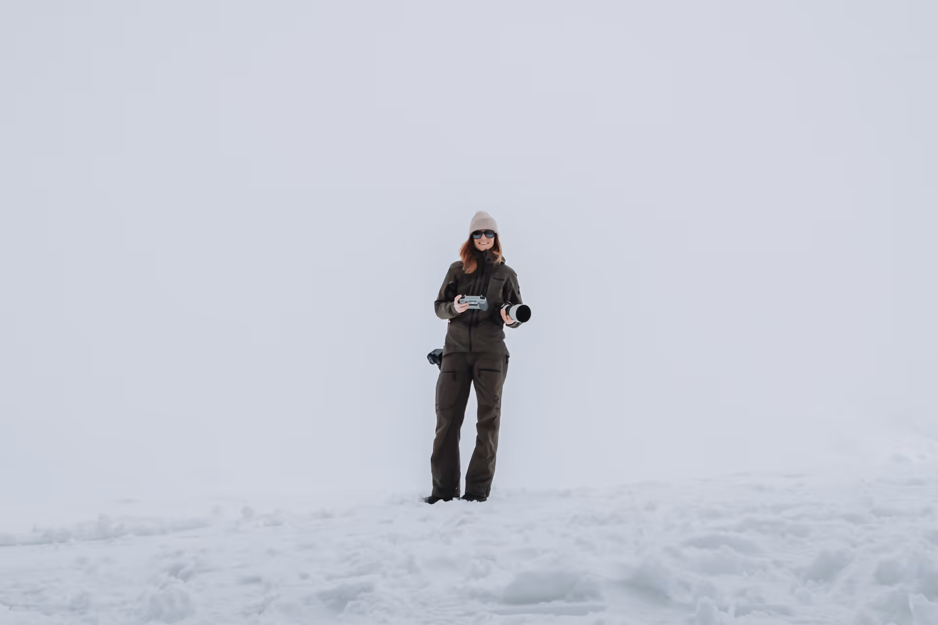 Sophia Eerden, Nederlandse trouwfotograaf in Tirol, portret in de winter