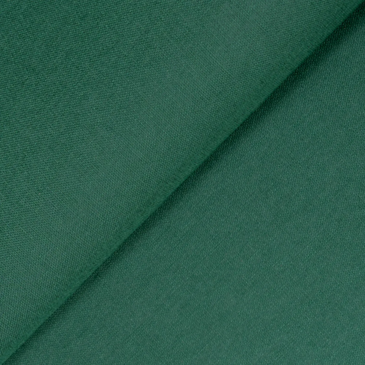 Linnen kleurstaal Loden, gedempt olijfgroen, voor de cover van het fotoalbum