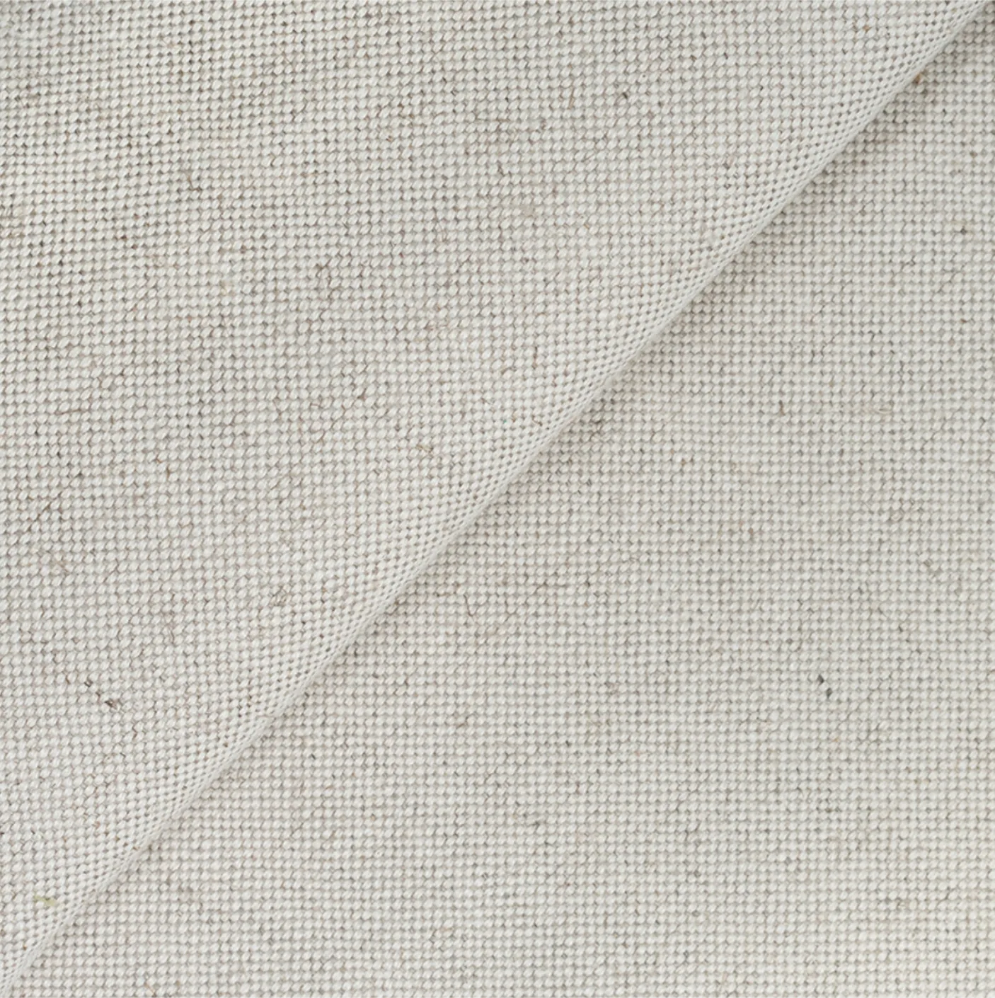 Linnen kleurstaal Vlas, licht naturel, voor de cover van het fotoalbum