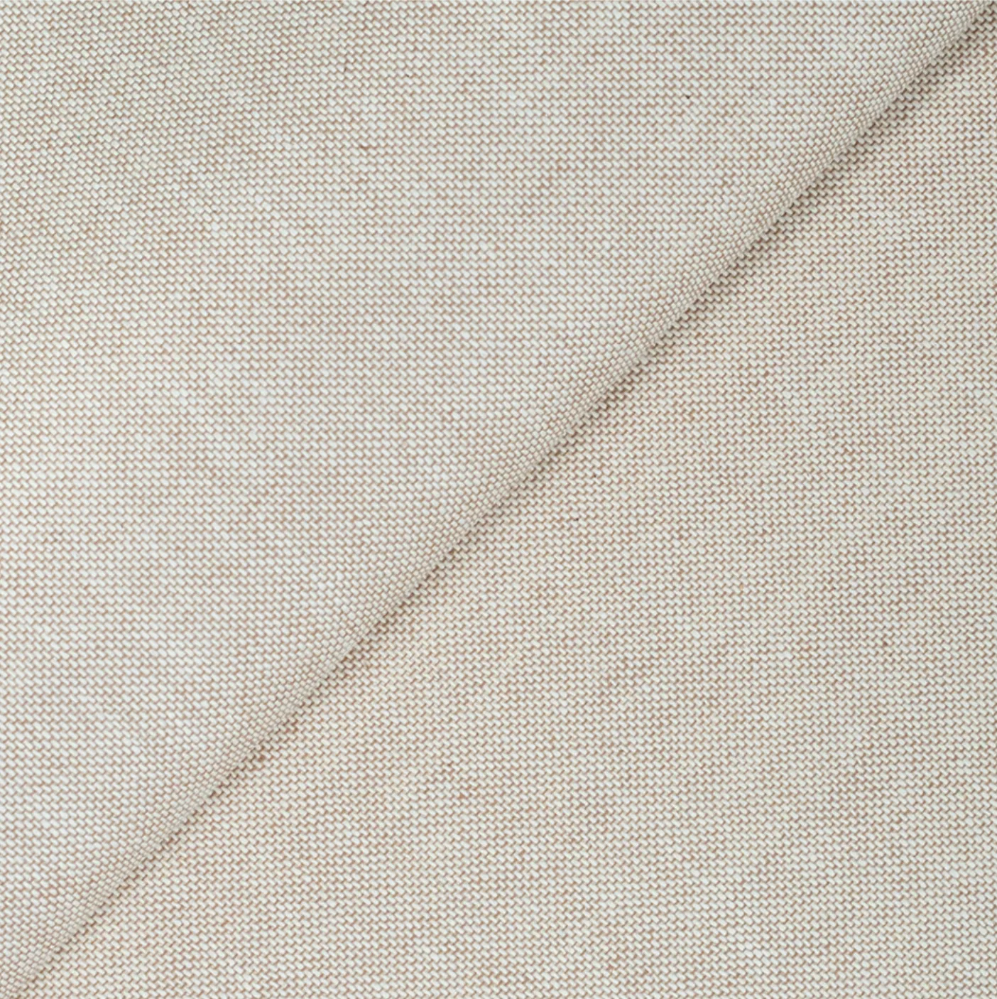 Linnen kleurstaal Duinzand, zandbeige, voor de cover van het fotoalbum