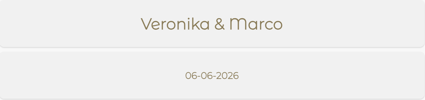 Lettertype Montserrat Alternates Light, strakke moderne sans serif, voorbeeld met namen en trouwdatum
