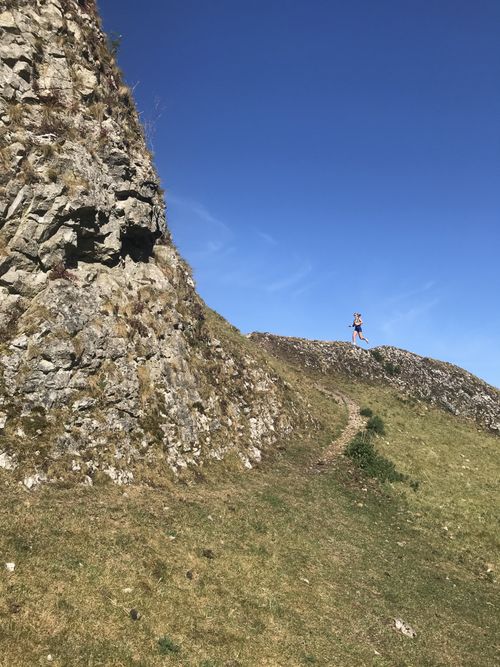 Pilsbury Castle and the Upper Dove