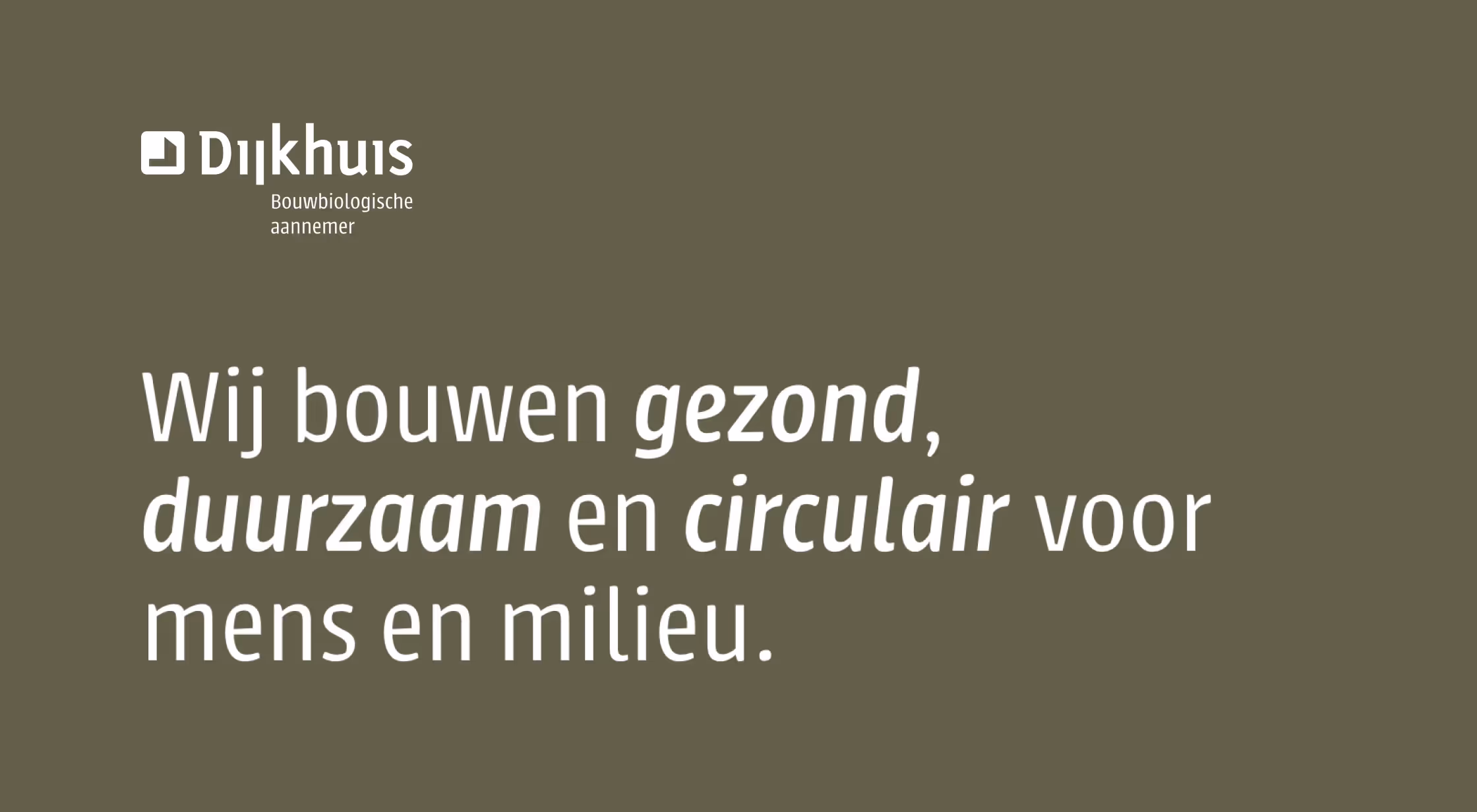 INC - Dijkhuis