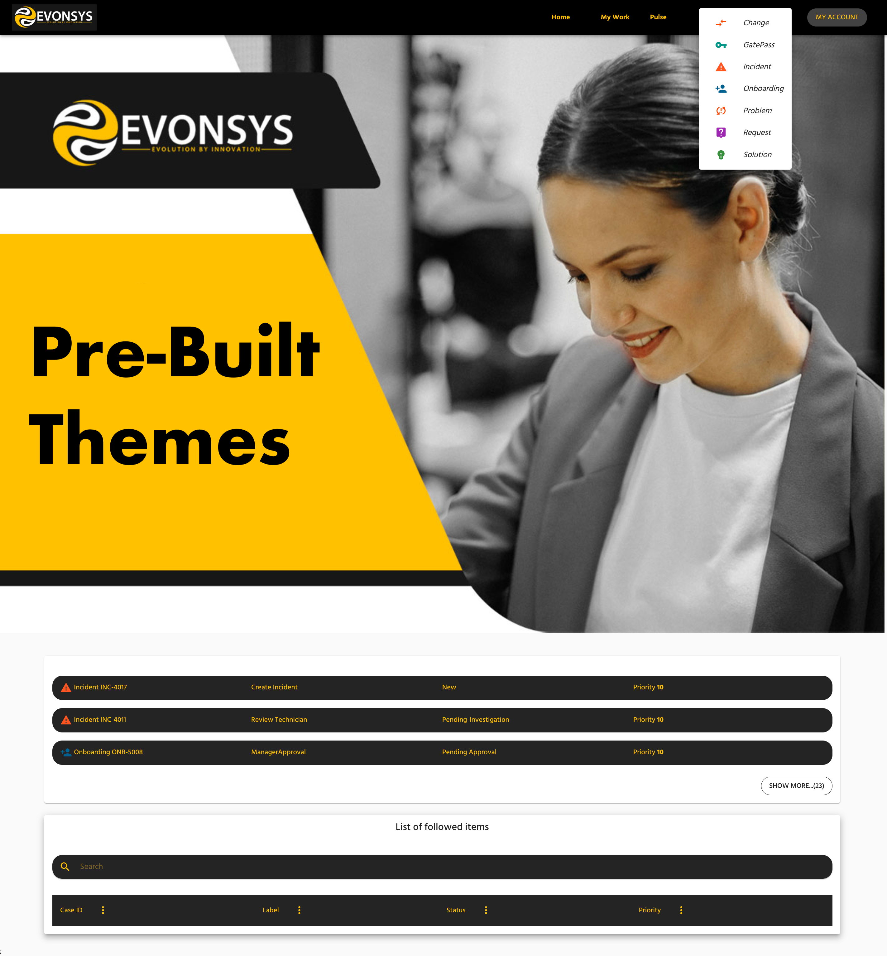 Evonsys Pega Cloud Services Solution