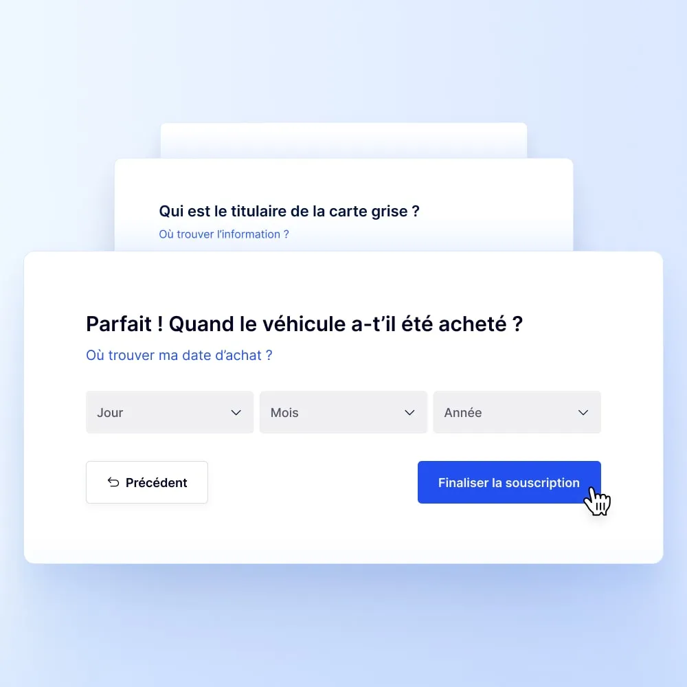 Illustration date d'achat