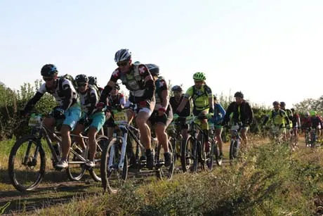 Un groupe de participant au Transvolcanique .