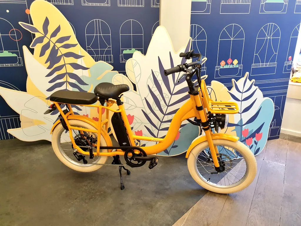 Vélo Gaya Cargo orange