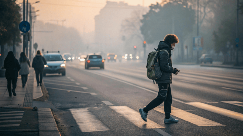 Petit Garçon sur passage piéton