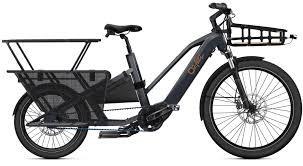 Le vélo longtail électrique O2Feel Équo