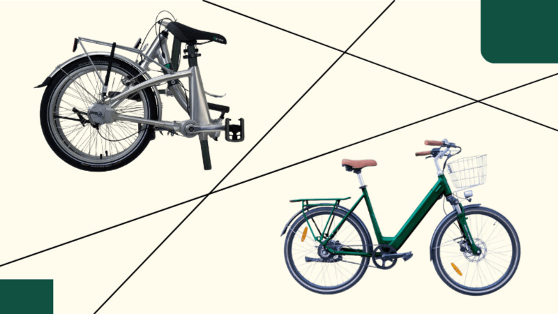 Comparatif entre vélo pliant électrique et vélo urbain classique