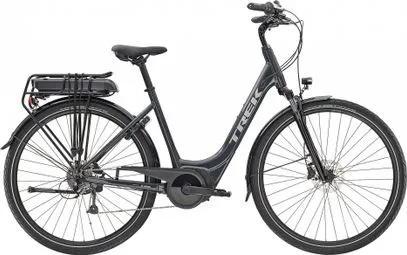 Vélo de Ville Électrique Trek Verve+ 1 Lowstep Shimano Altus 8V 500 Wh 700  mm Noir | Alltricks.fr
