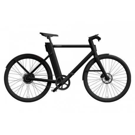 Vélo de Ville Electrique COWBOY 4 + Courroie Mono Vitesse 27.5'' Noir