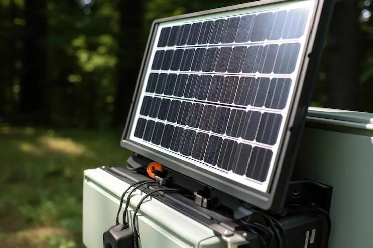 Un mini panneau solaire