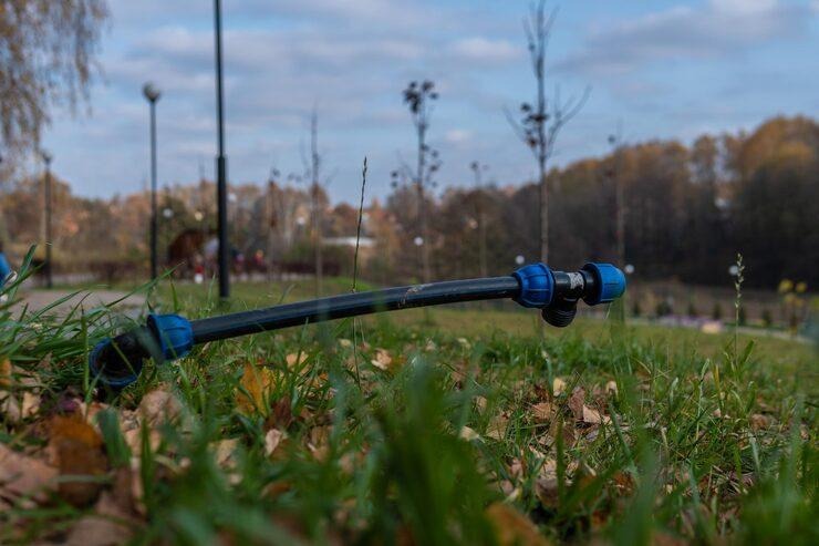 Un système d'arrosage automatisé gouttes à gouttes