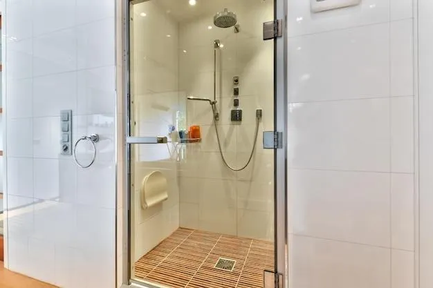 Une douche aménagée