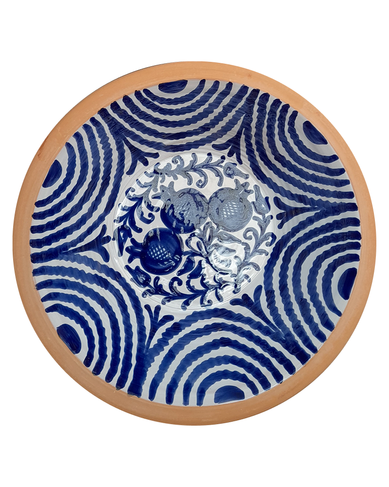 Granado Traditional Spanish Lebrillo in Blue