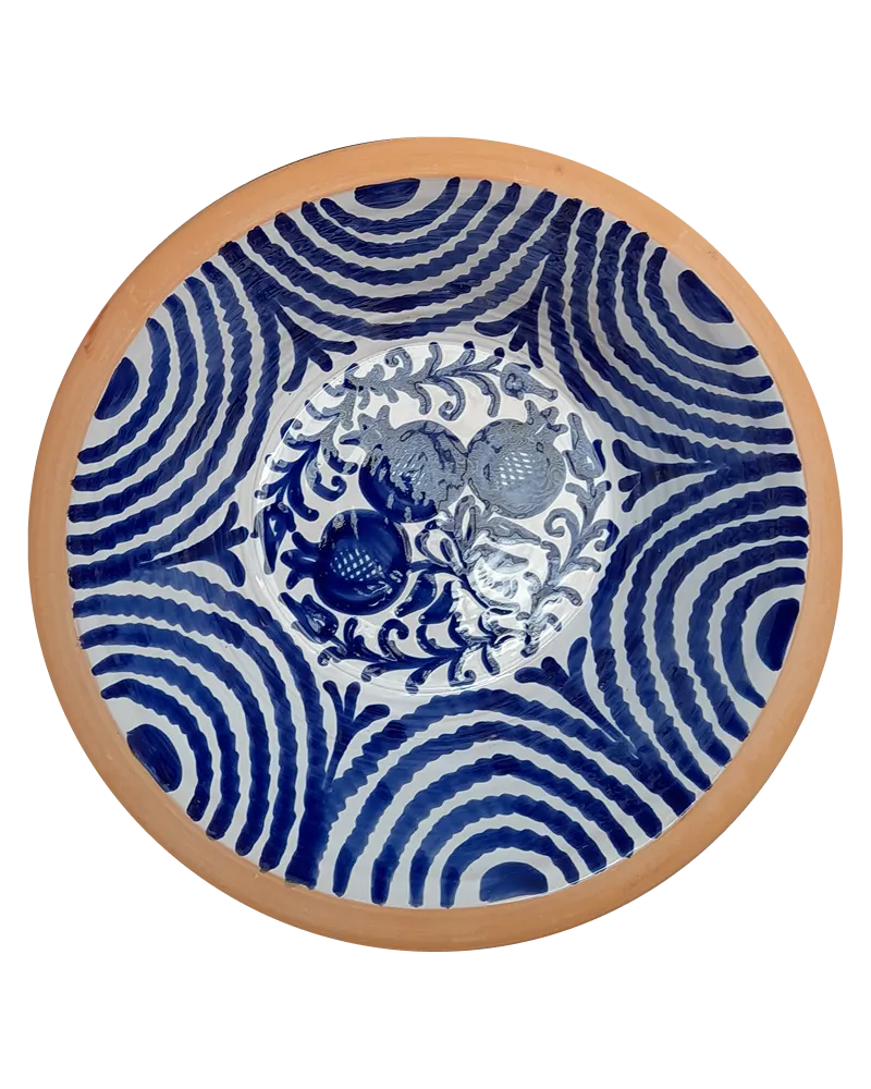 Granado Traditional Spanish Lebrillo in Blue