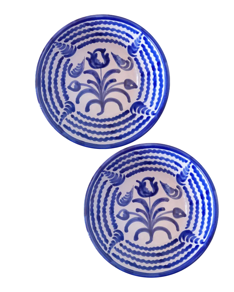 Rama Fajalauza Bowl in Blue - Set of 4 
