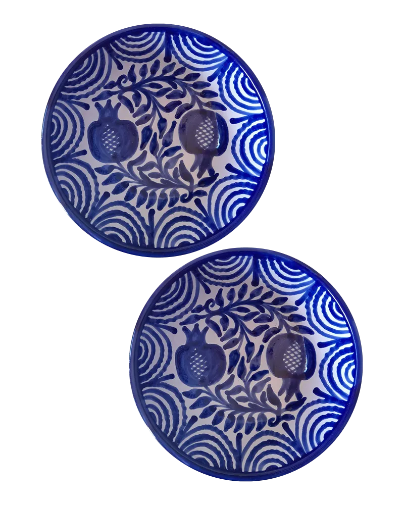 Gemelas Fajalauza Bowl in Blue - Set of 4 