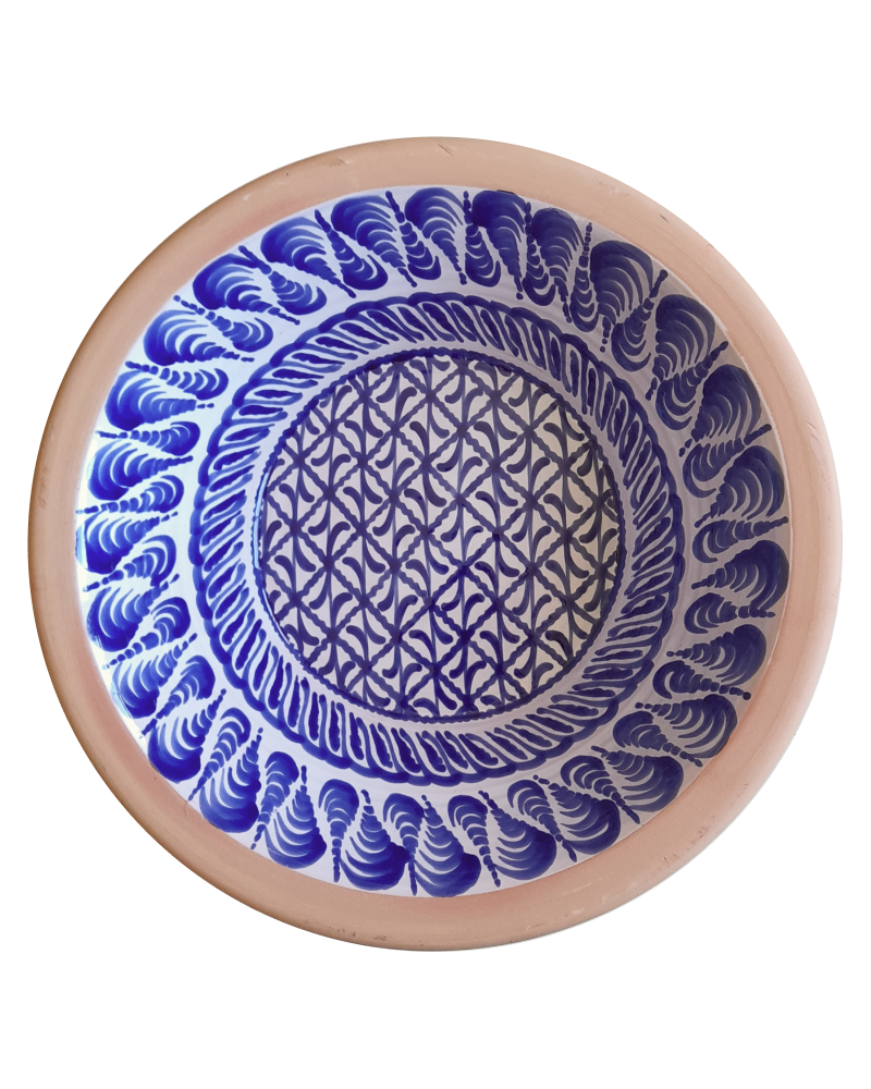Arabica Traditional Spanish Lebrillo in Blue