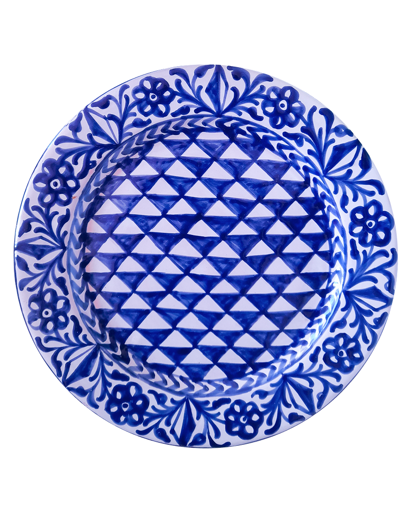Ajedrez Fajalauza Dinner Plate
