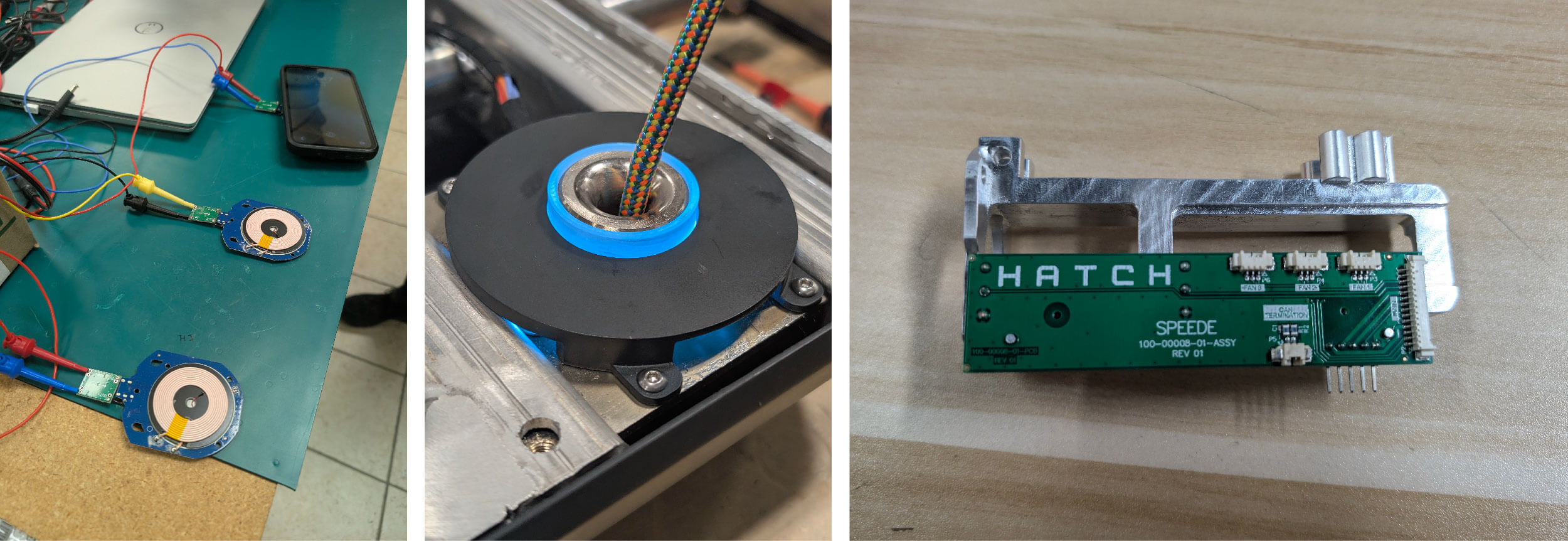 Three Alpha Prototypes Made During Pre-EVT