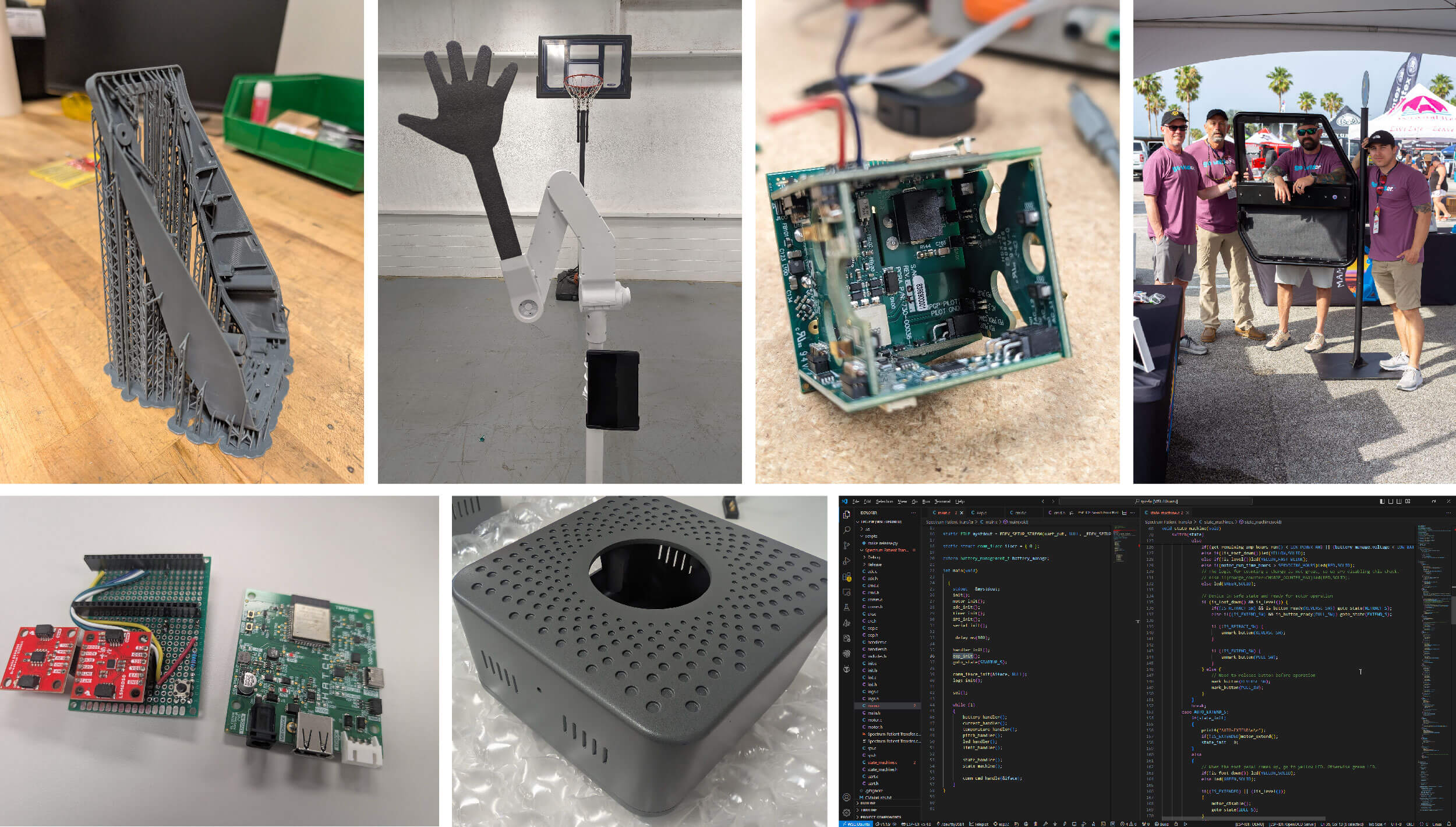 EVT (Engineering Verification Test) prototypes of various products