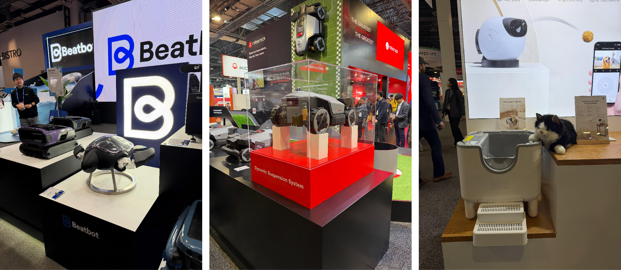 Robotic pool cleaner, lawn mower, and cat litter box - CES 2026 Trends