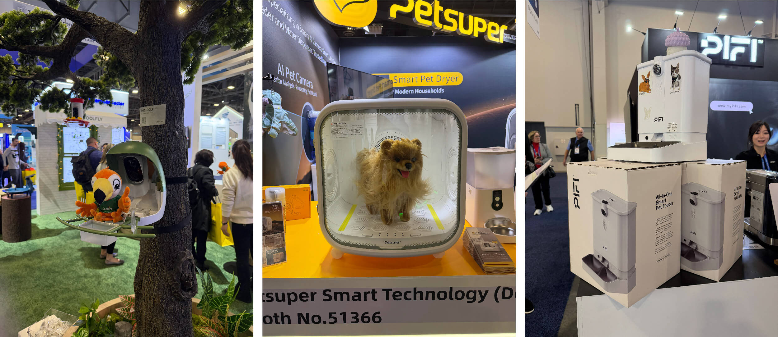 Smart bird feeder, smart pet dryer, and smart pet feeder - CES 2026 Trends