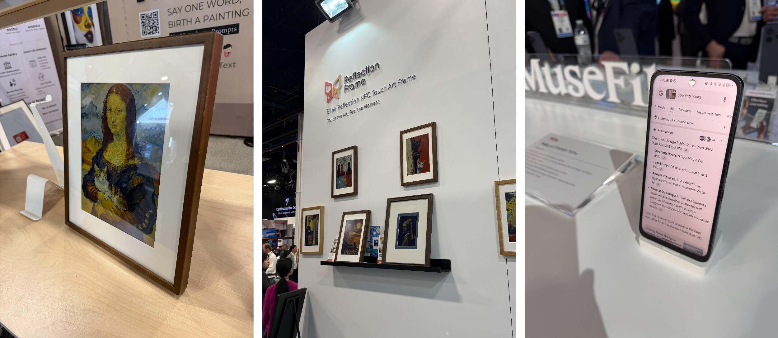 E-ink picture frames and cell phone found among CES 2026 Trends