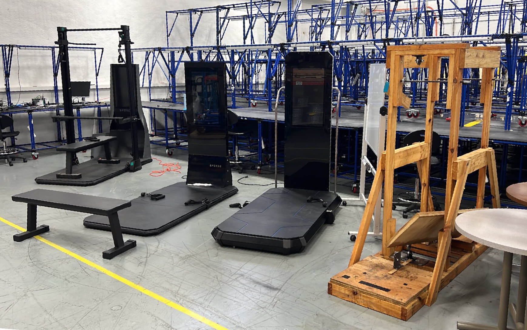 Skop pilates reformers built through Hatch's prototype development services
