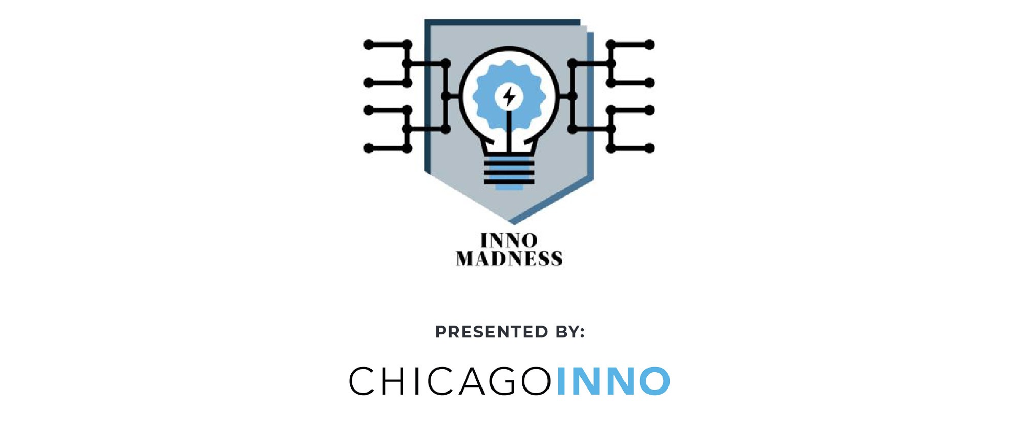 Inno Madness Presented by Chicago Inno logos