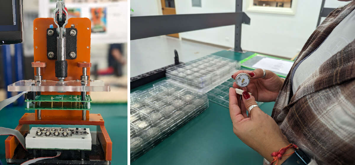 Production Verfication Testing at Hatch's Contract Manufacturing Facility