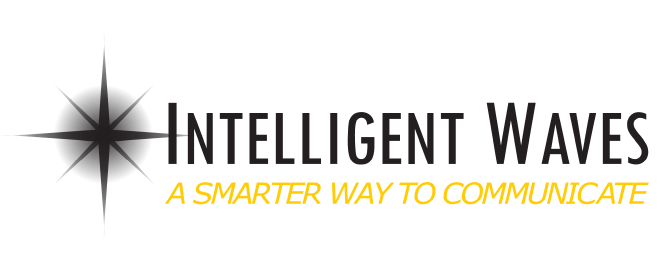 Intelligent Waves Logo, Client of Hatch Product Design and Development