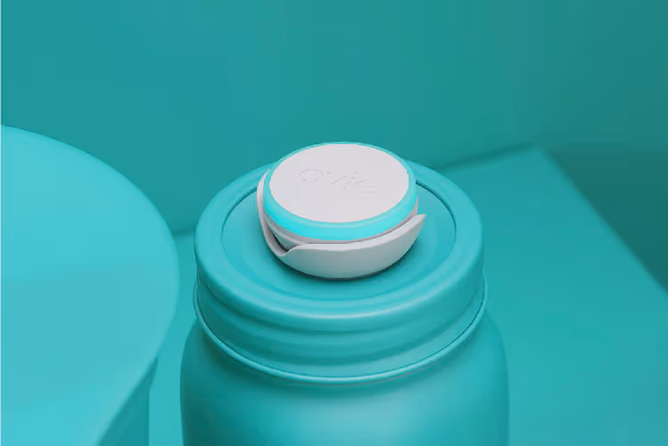 Ovie LightTag Smart Food Storage Lit Green