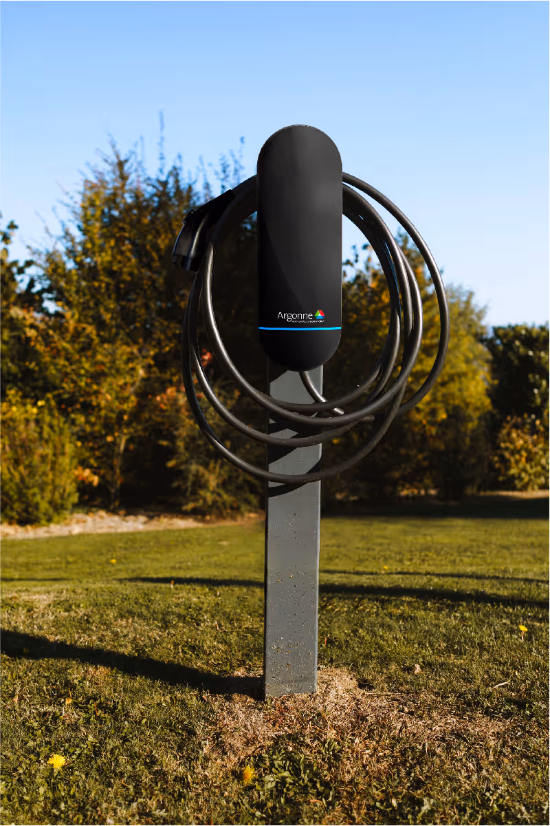 Product Photo of Argonne National Laboratory's OptiQ Smart EV Charger