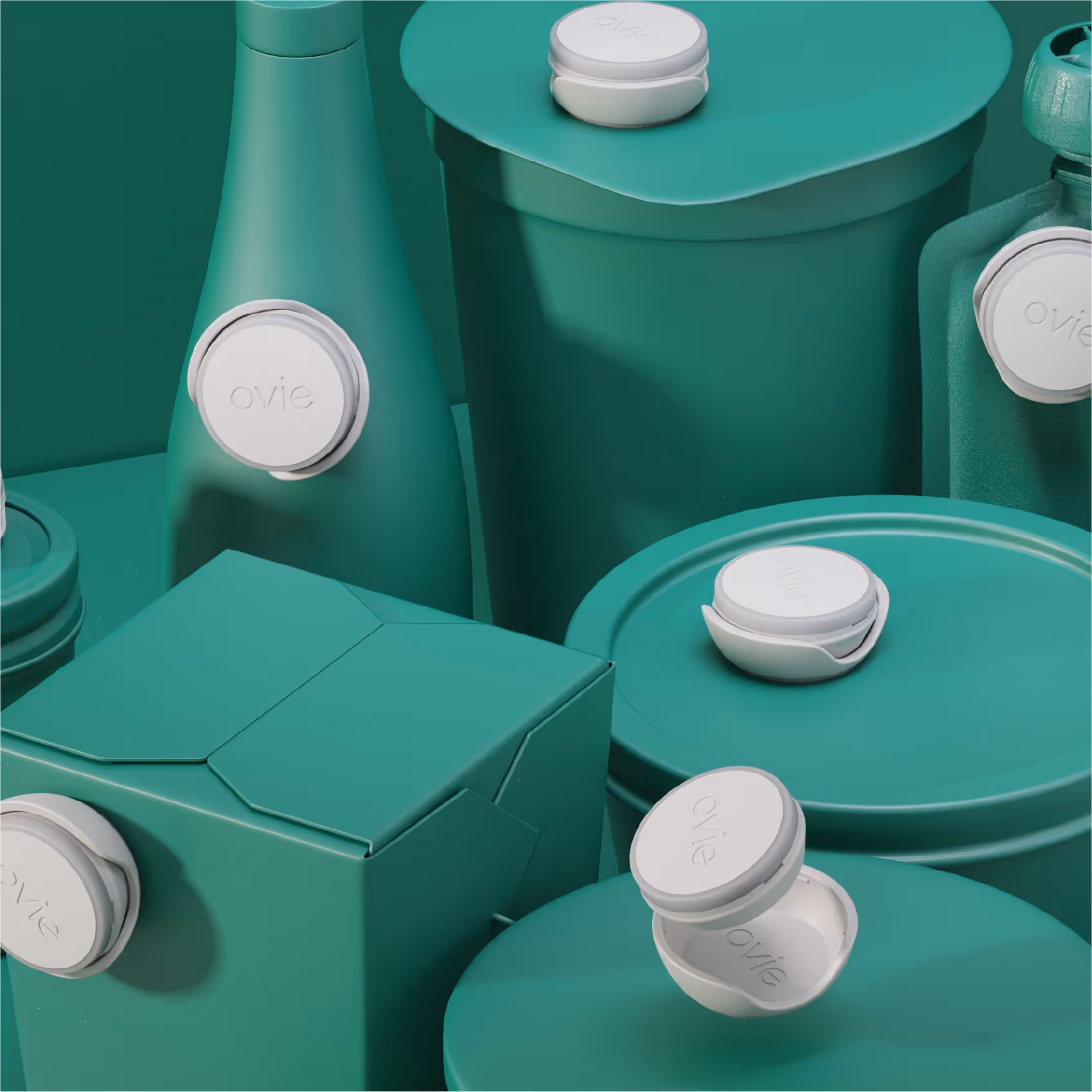 Render of Ovie Manufactured by Hatch Product Design and Development Consultancy