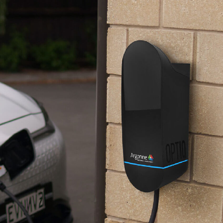 Electric Vehicle Charging Station Built By Hatch Product Development for Argonne National Laboratory