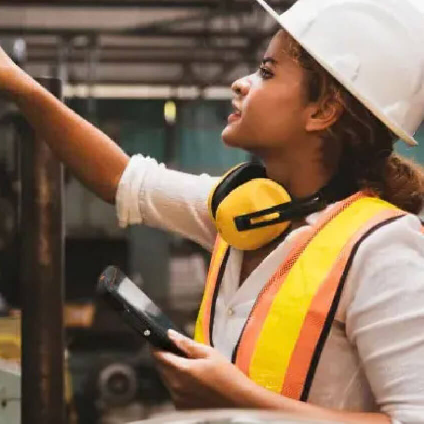 Rugged phone manufactured by Hatch Product Development and Contract Manufacturing