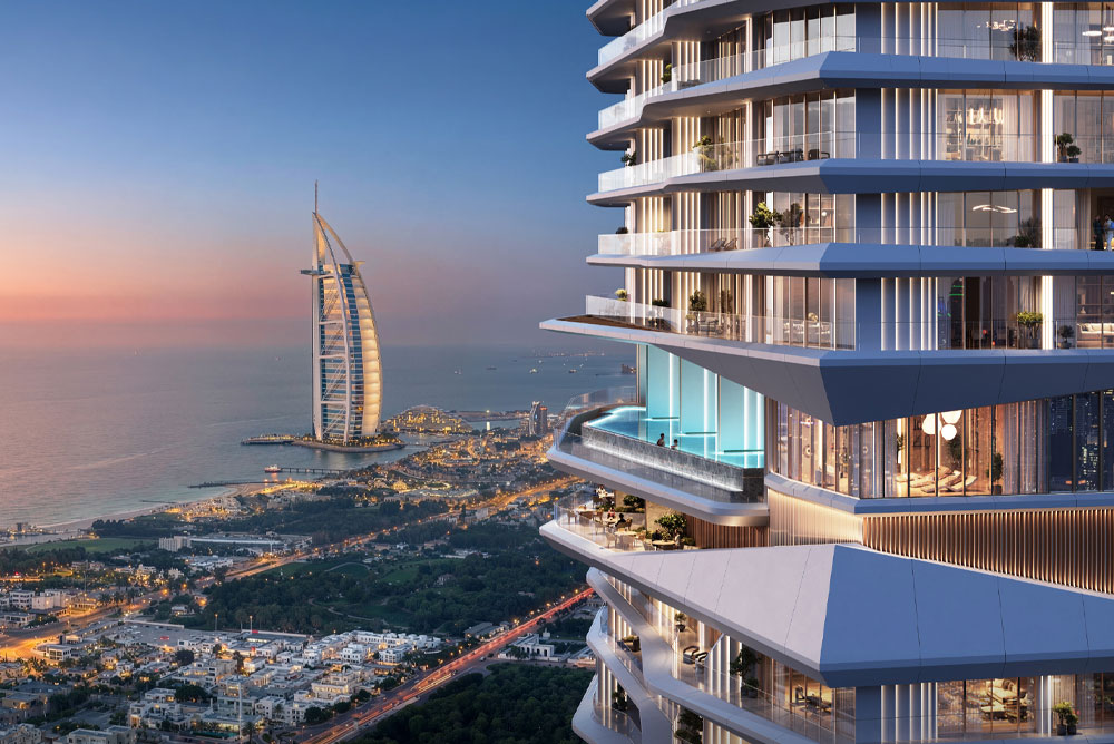 ICONIC Residences Design by Pininfarina Dubai — branded residence brand strategy by Brandteliers for MERED Residences UAE