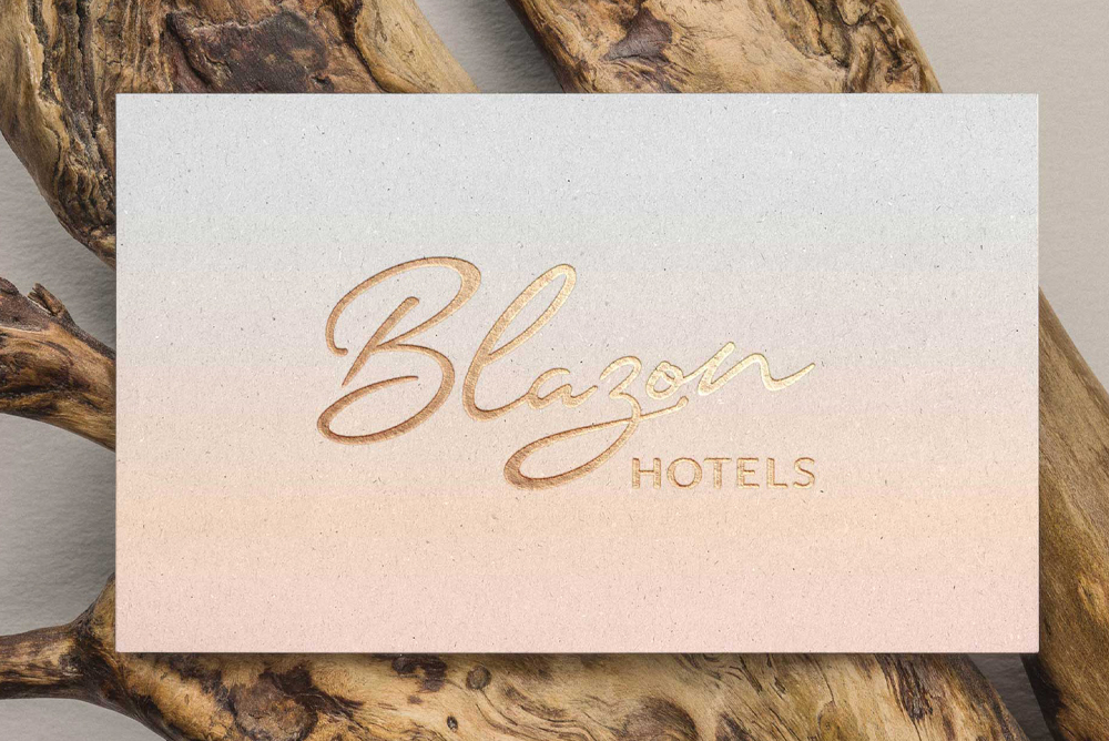 Blazon Hotels operator brand — hospitality operator brand identity and guidelines for Story Hospitality portfolio by Brandteliers