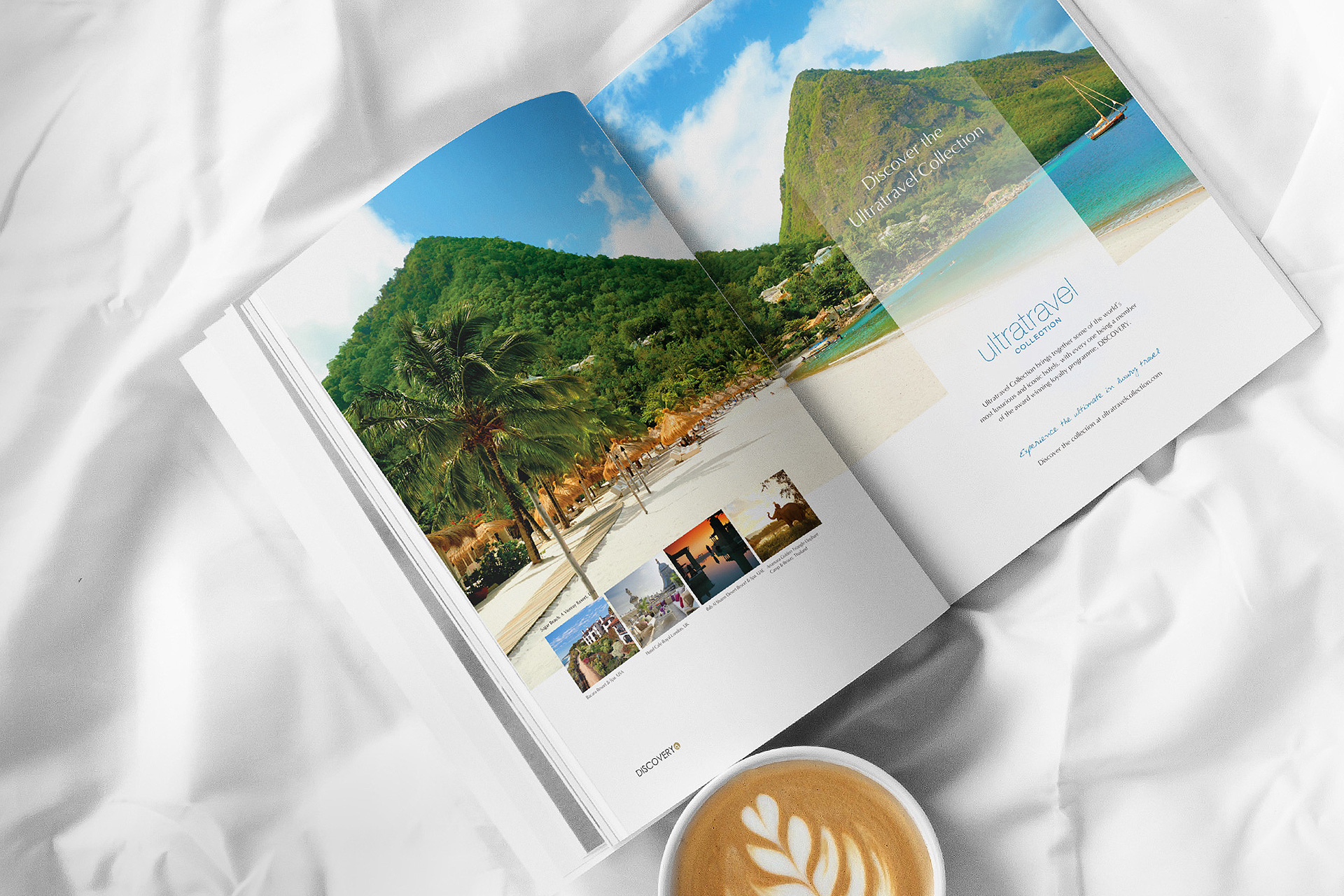 Ultratravel Collection rebrand — premium loyalty tier brand identity for GHA Discovery global hotel loyalty programme