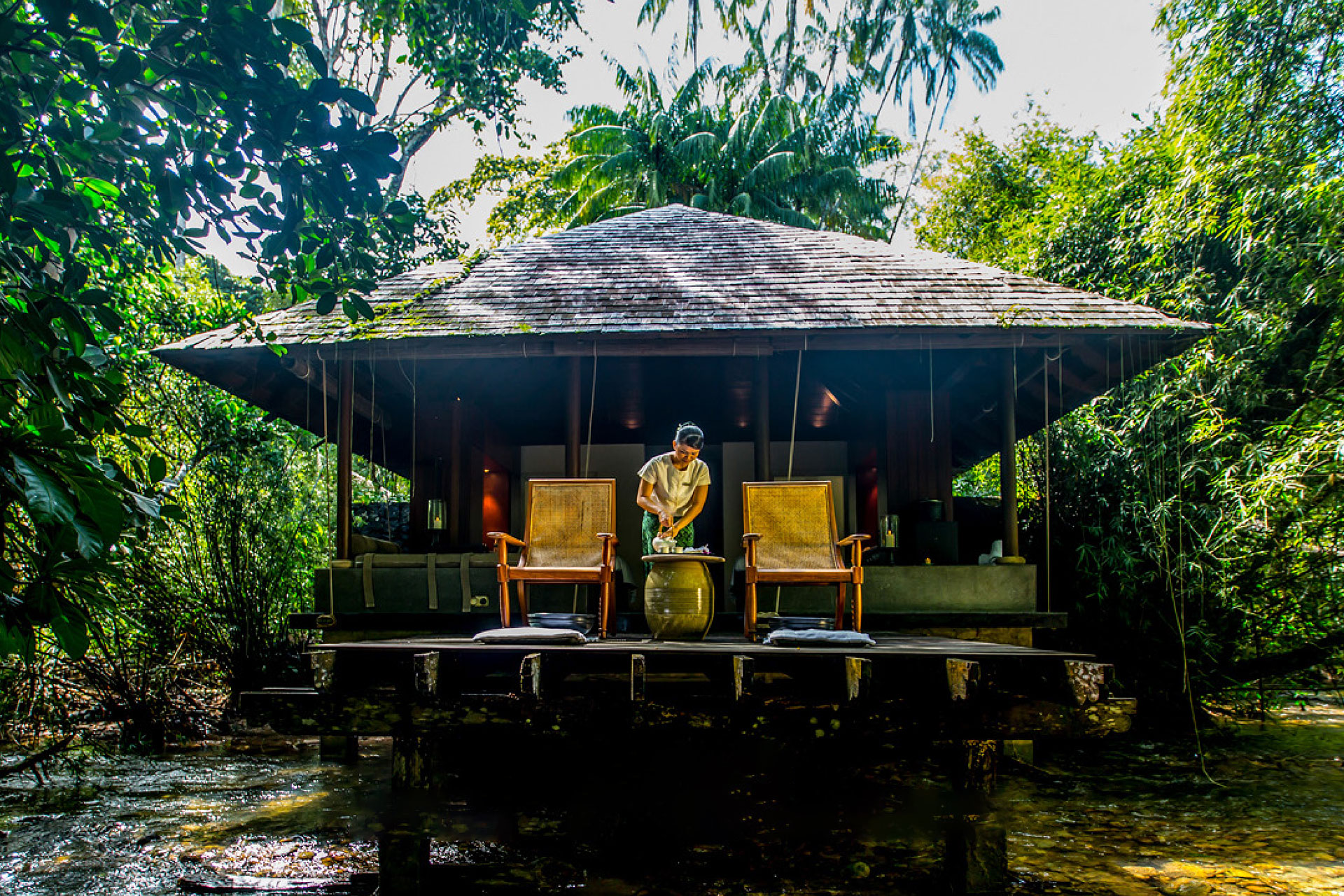 The Datai Spa Langkawi — nature-inspired spa and wellness brand development for luxury resort Malaysia