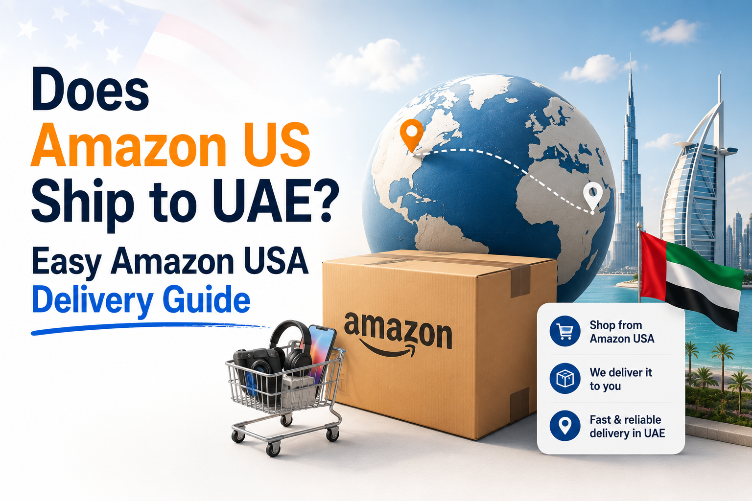 Does Amazon US Ship to UAE? Easy Amazon USA Delivery Guide