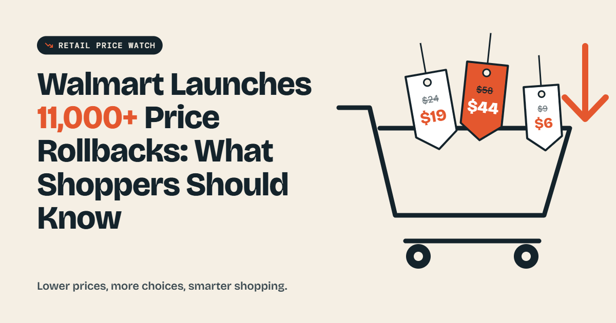 Walmart Launches 11,000+ Price Rollbacks: What Shoppers Should Know