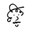A small hand-drawn illustration of Kevin Haag