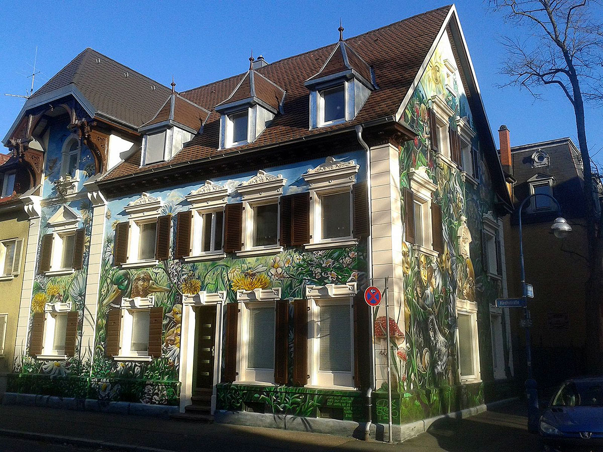 Graffiti Haus – Stadtrallye-Teamevent-Challenge in Freiburg