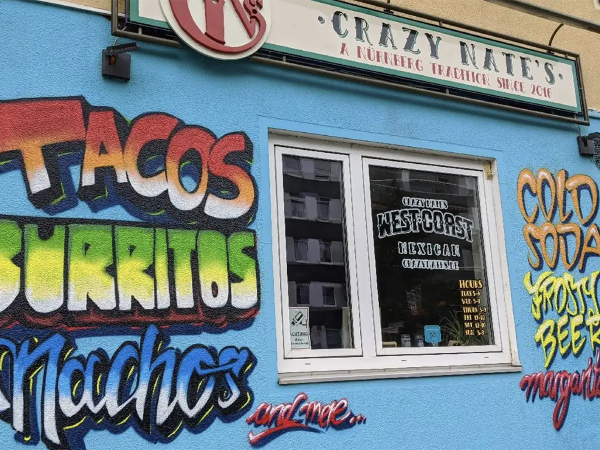 Restaurant Crazy Nate's – Mexican in Nürnberg