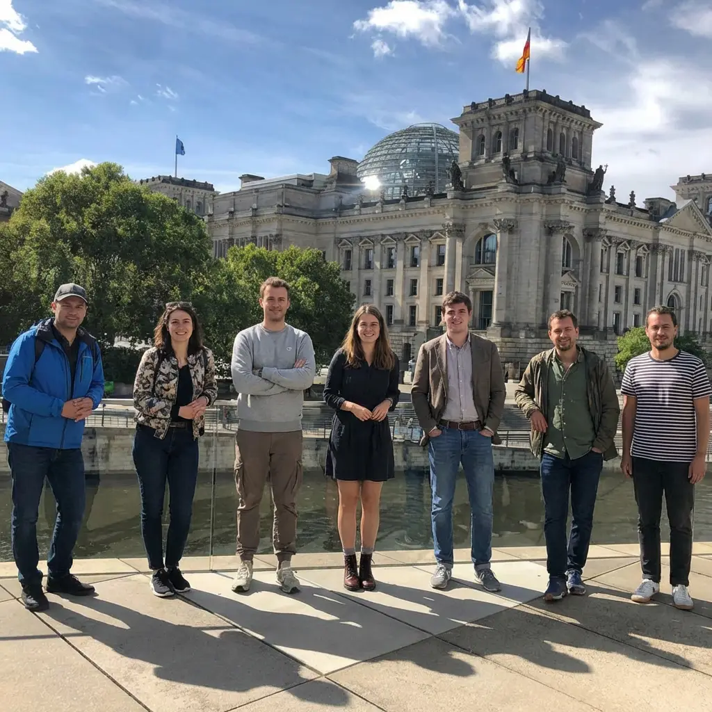 Team Cambrium at the Urban Challenger City Scavenger Hunt in Berlin – Company Outing
