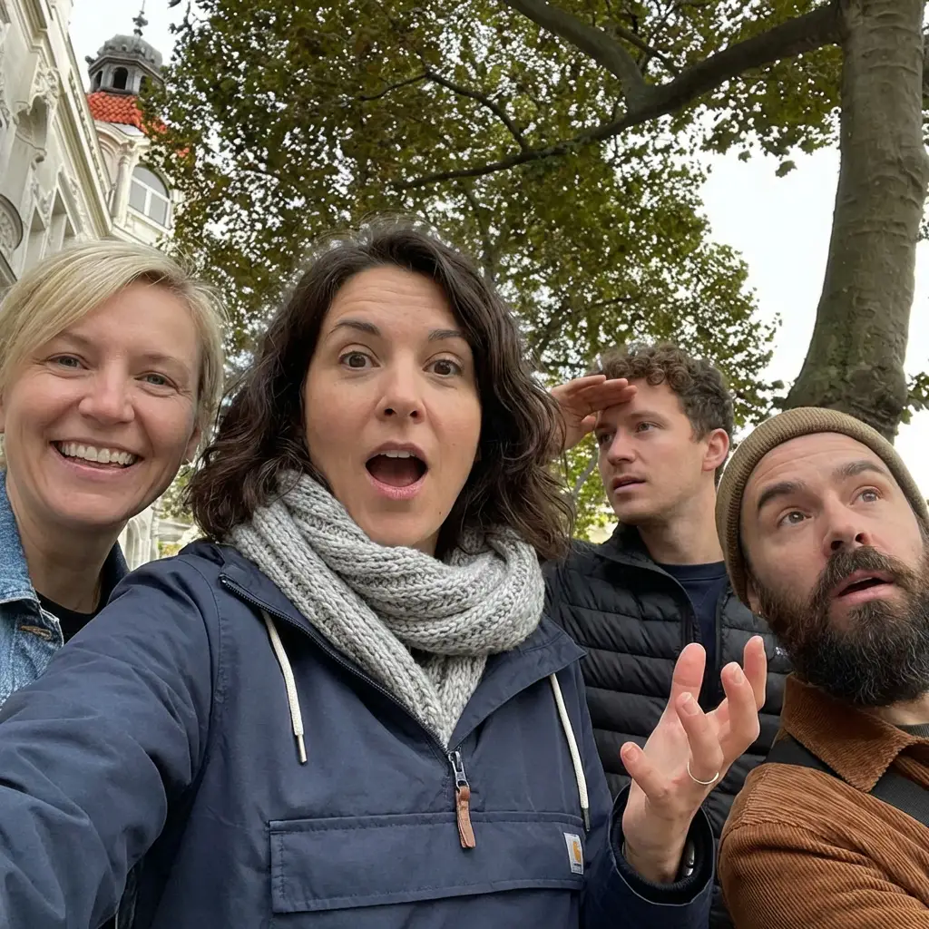 Team Blues Clues at the Urban Challenger City Scavenger Hunt in Stuttgart – Onboarding